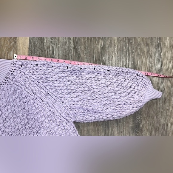 Free people purple pandora boat neck crop cotton sweater
Size XS - Picture 8 of 11